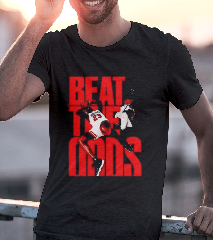 Beat The Odds Michael Jordan 23 Chicago Bulls T-Shirt