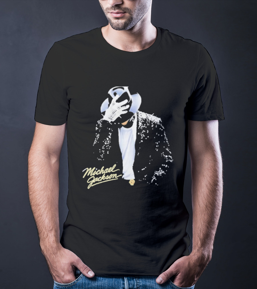 Mj Michael Jackson Iconic King Of Pop T-Shirt