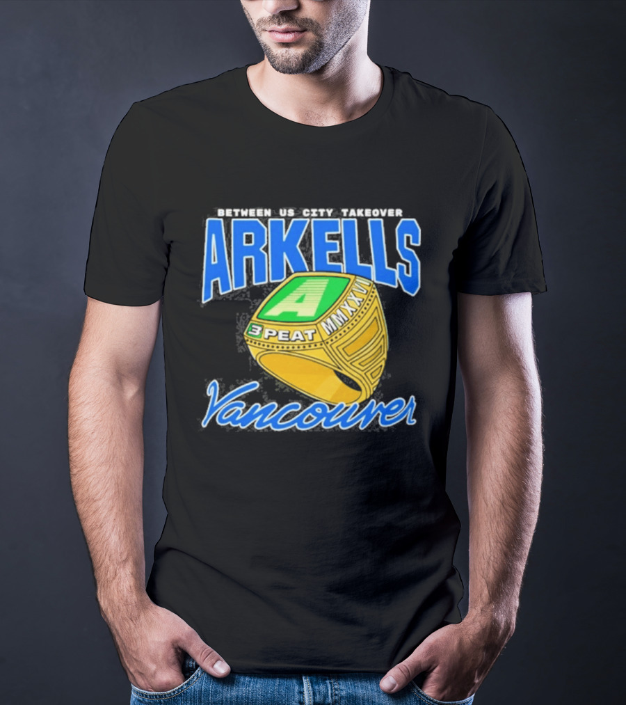 Arkells 3 Peat Mixx Vancouver Tour 2026 T-Shirt