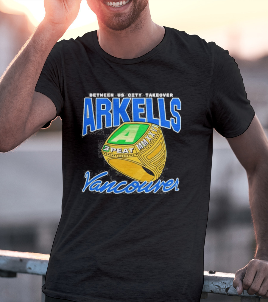 Arkells 3 Peat Mixx Vancouver Tour 2026 T-Shirt