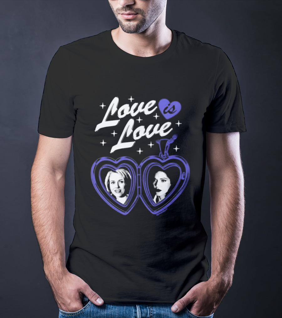 Love Is Love Pride Bijou Candles Mulholland Drive T-Shirt