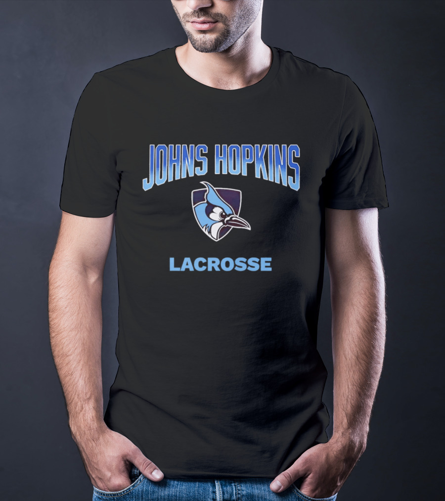 Johns Hopkins Blue Jays Lacrosse Team T-Shirt