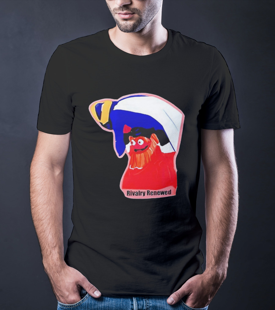 Rivalry Renewed Philadelphia Flyers Penguins Matchup T-Shirt