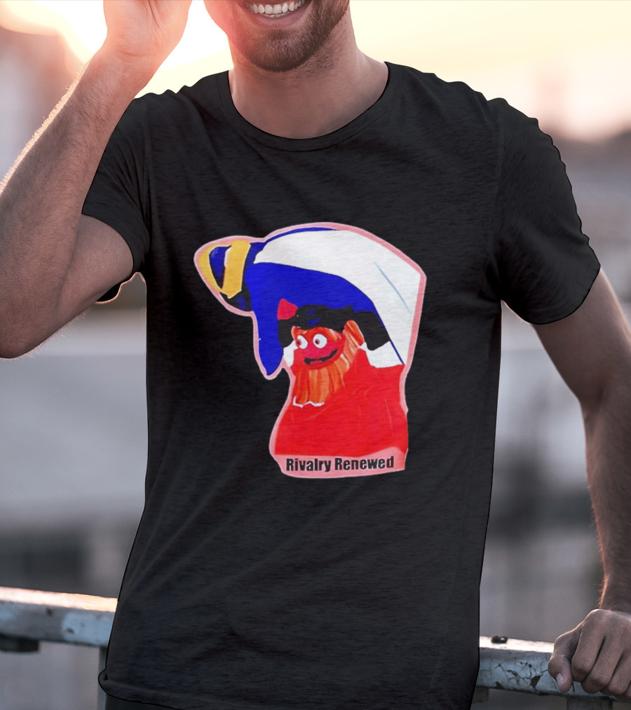 Rivalry Renewed Philadelphia Flyers Penguins Matchup T-Shirt