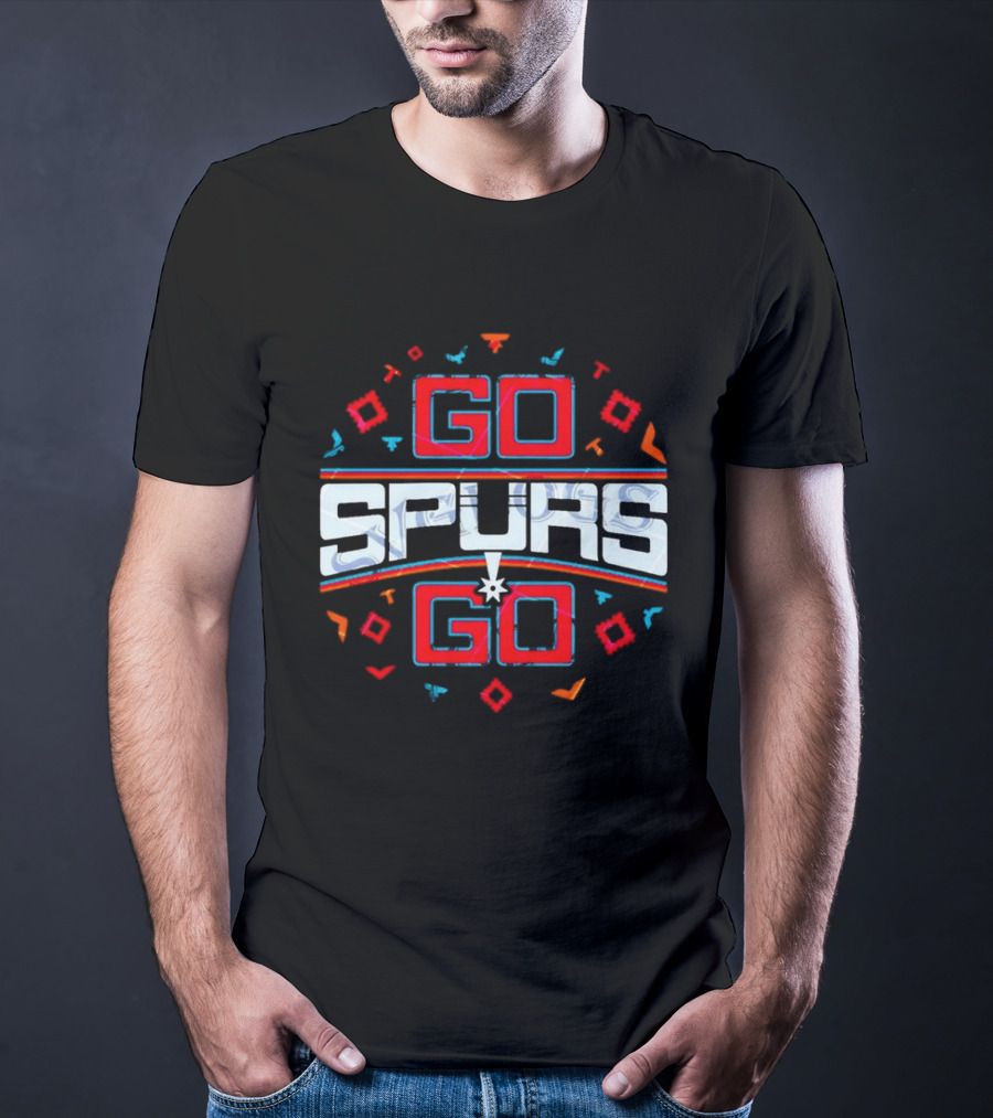 San Antonio Spurs Go Spurs Go Basketball Team Spirit T-Shirt