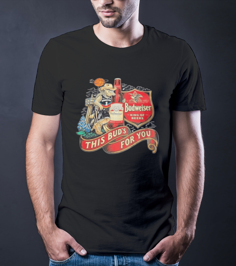 Wembanyama Budweiser King Of Beers Basketball Player T-Shirt