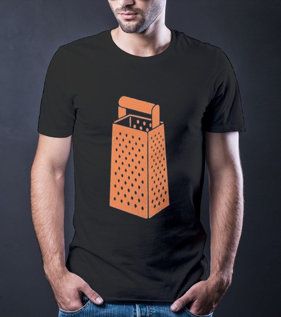 Shredded Cheese Grater Kitchen Tool Humor T-Shirt
