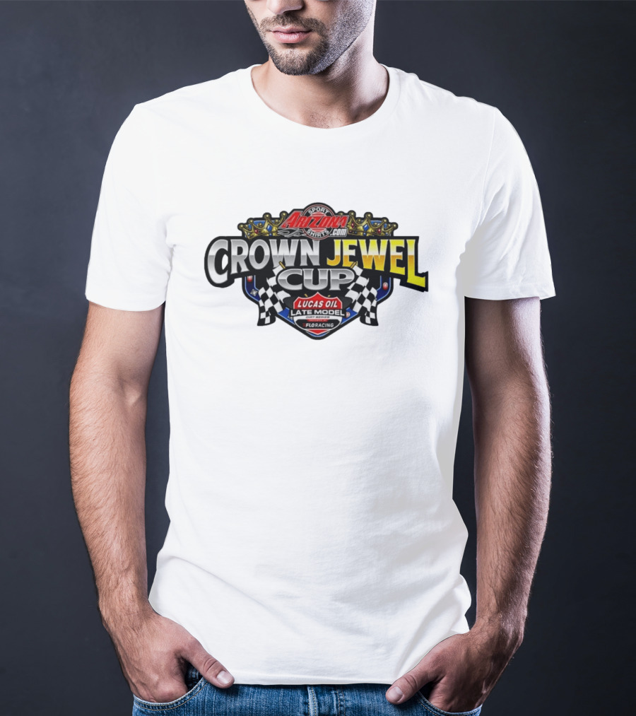 Arizona Sport Crown Jewel Cup Lucas Oil Late Model Dirt Series Floracing T-Shirt
