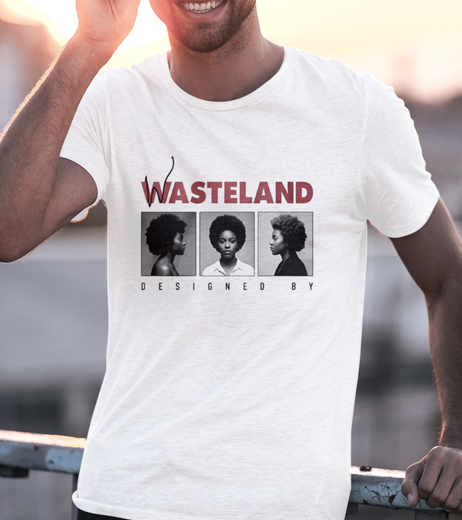 Brent Faiyaz Wasteland Designed By Triple Portrait African American Woman T-Shirt