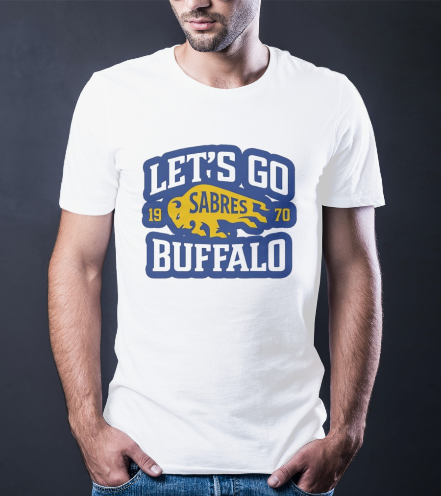 Let's Go Buffalo Sabres 1970 T-Shirt