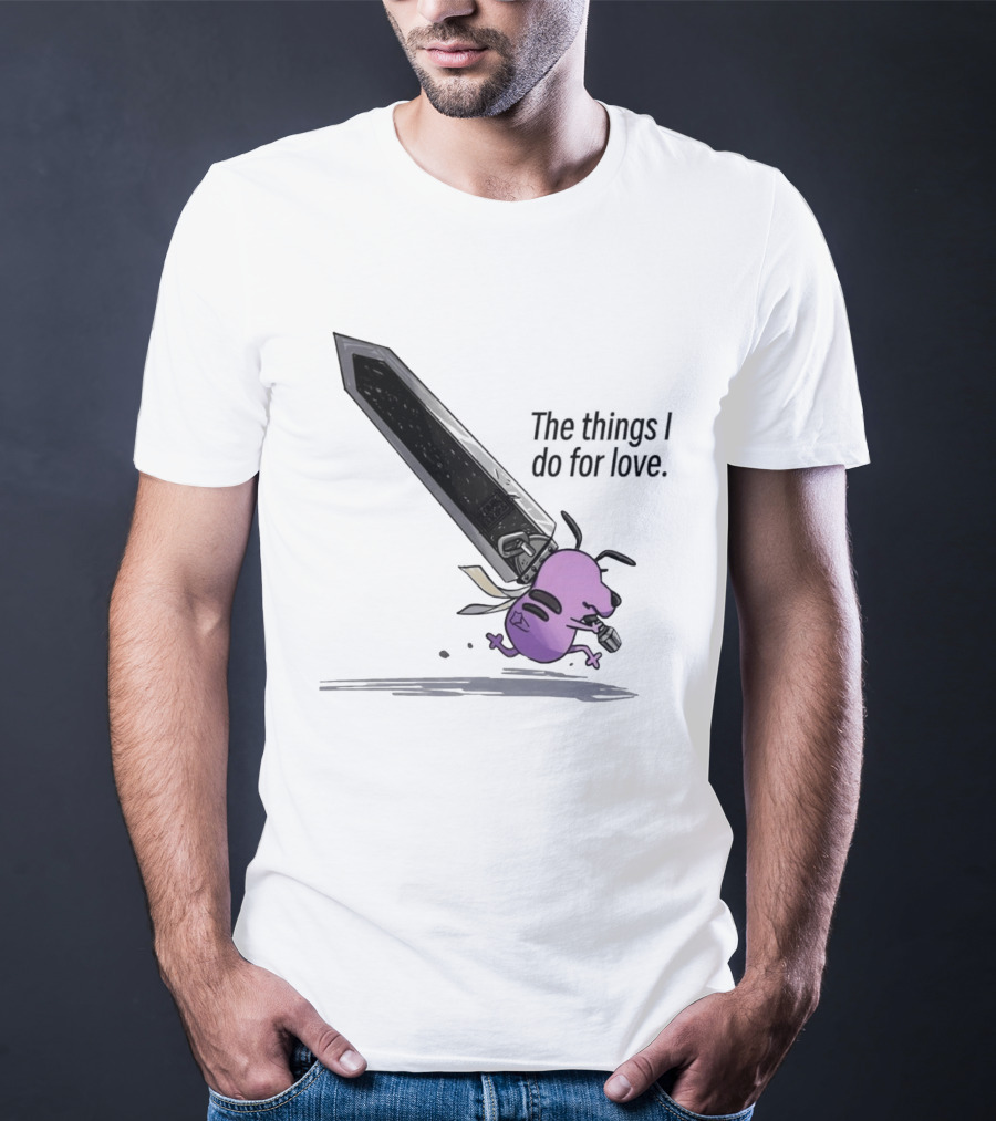 Courage The Cowardly Dog The Things I Do For Love Giant Sword Adventure T-Shirt