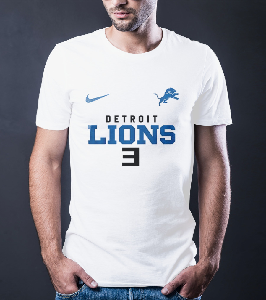 Nike Detroit Lions Eminem Slim Shady Mask T-Shirt