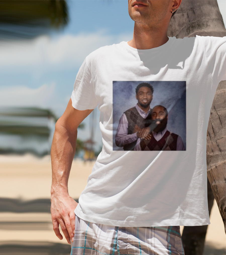 Donovan Mitchell James Harden Step Brothers T-Shirt