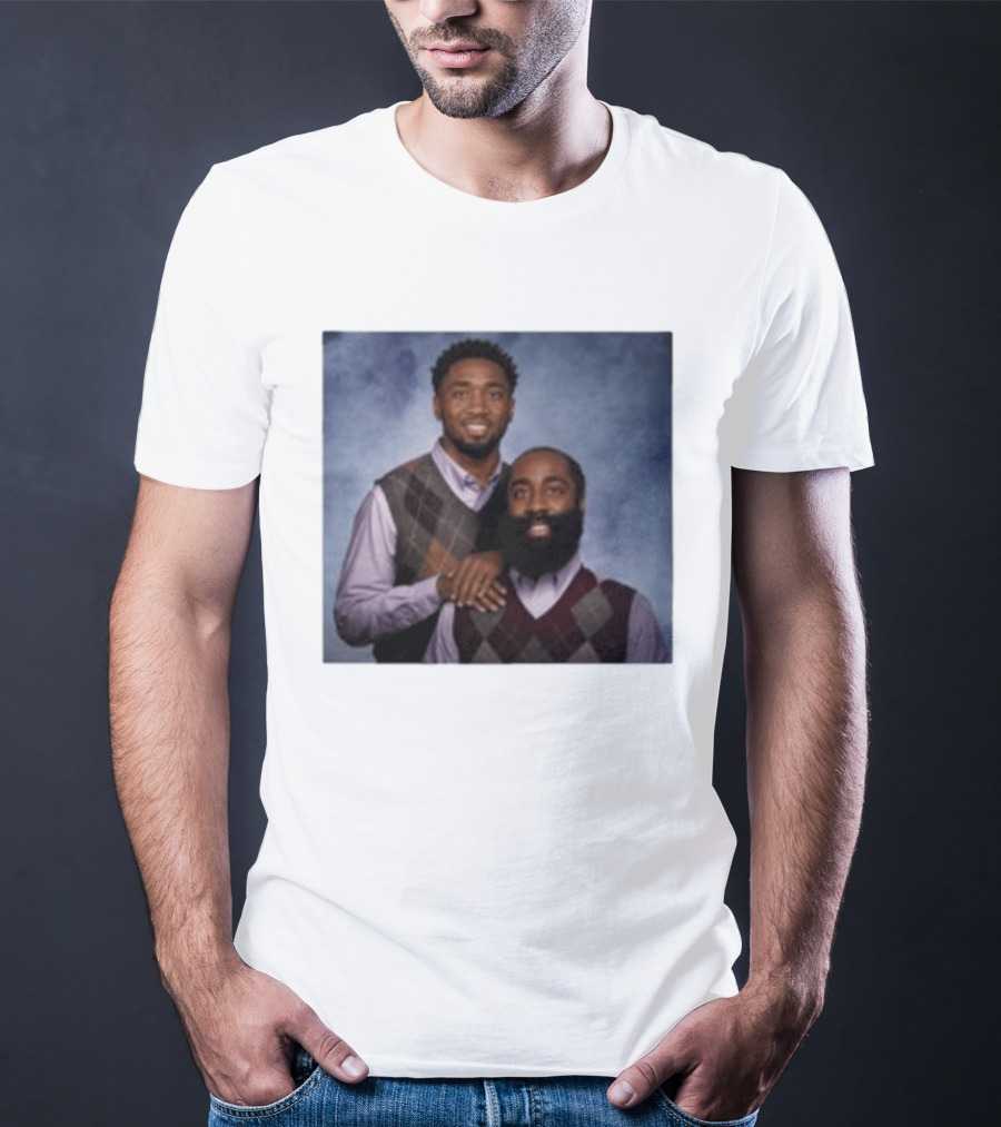 Donovan Mitchell James Harden Step Brothers T-Shirt