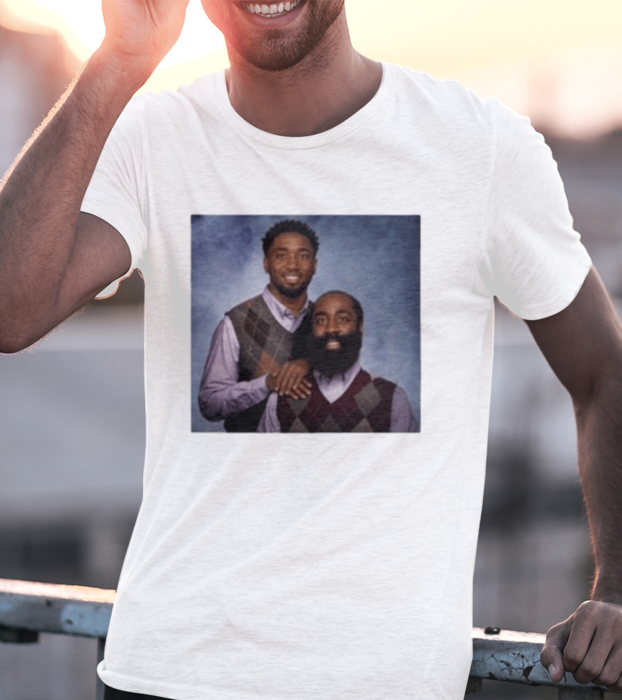 Donovan Mitchell James Harden Step Brothers T-Shirt