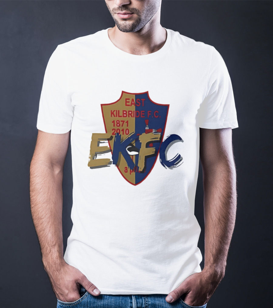 East Kilbride F.C. EKFC 1871 2010 Crest T-Shirt