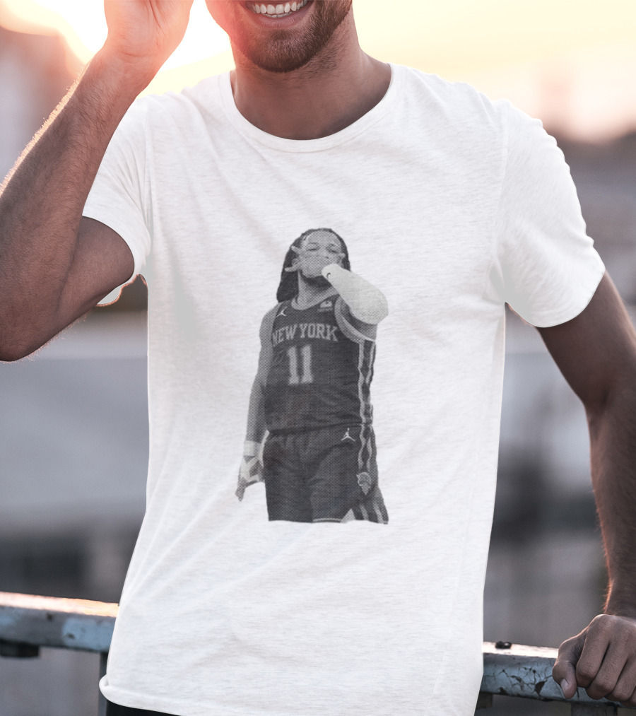 Jalen Brunson New York Basketball Everyone Is Better Until It's Time To Be Better T-Shirt