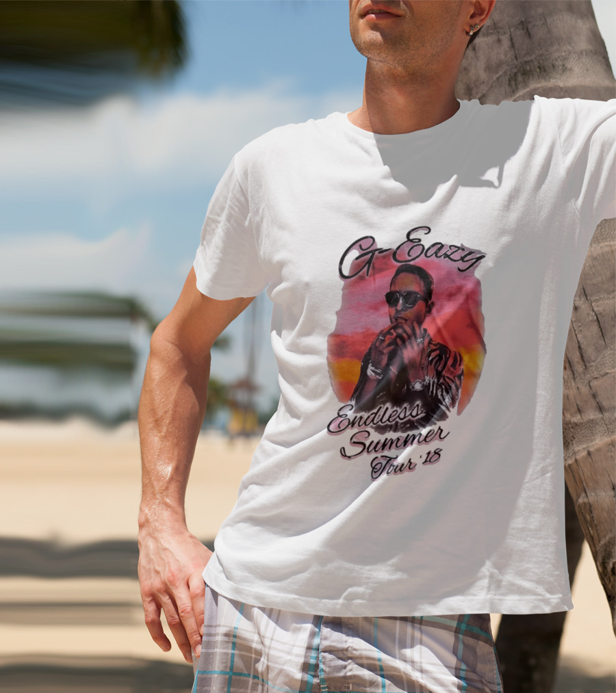 G Eazy Endless Summer Tour 2018 Retro Sunset T-Shirt
