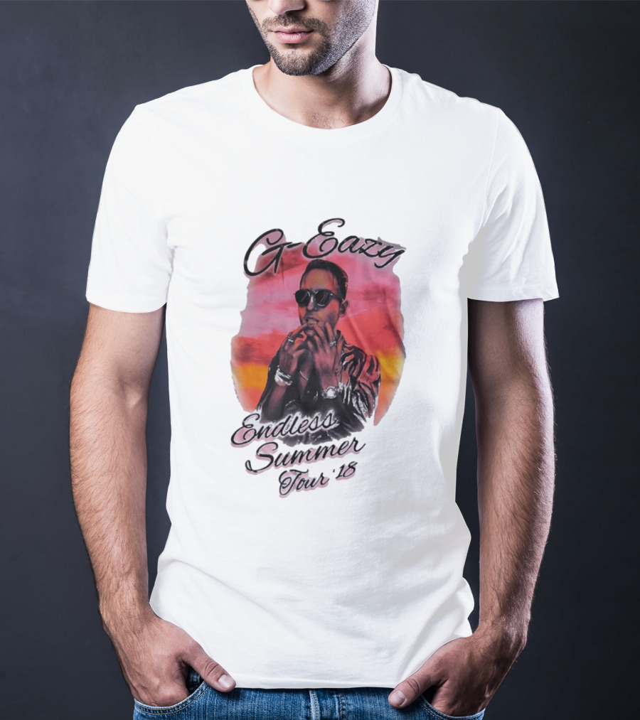 G Eazy Endless Summer Tour 2018 Retro Sunset T-Shirt
