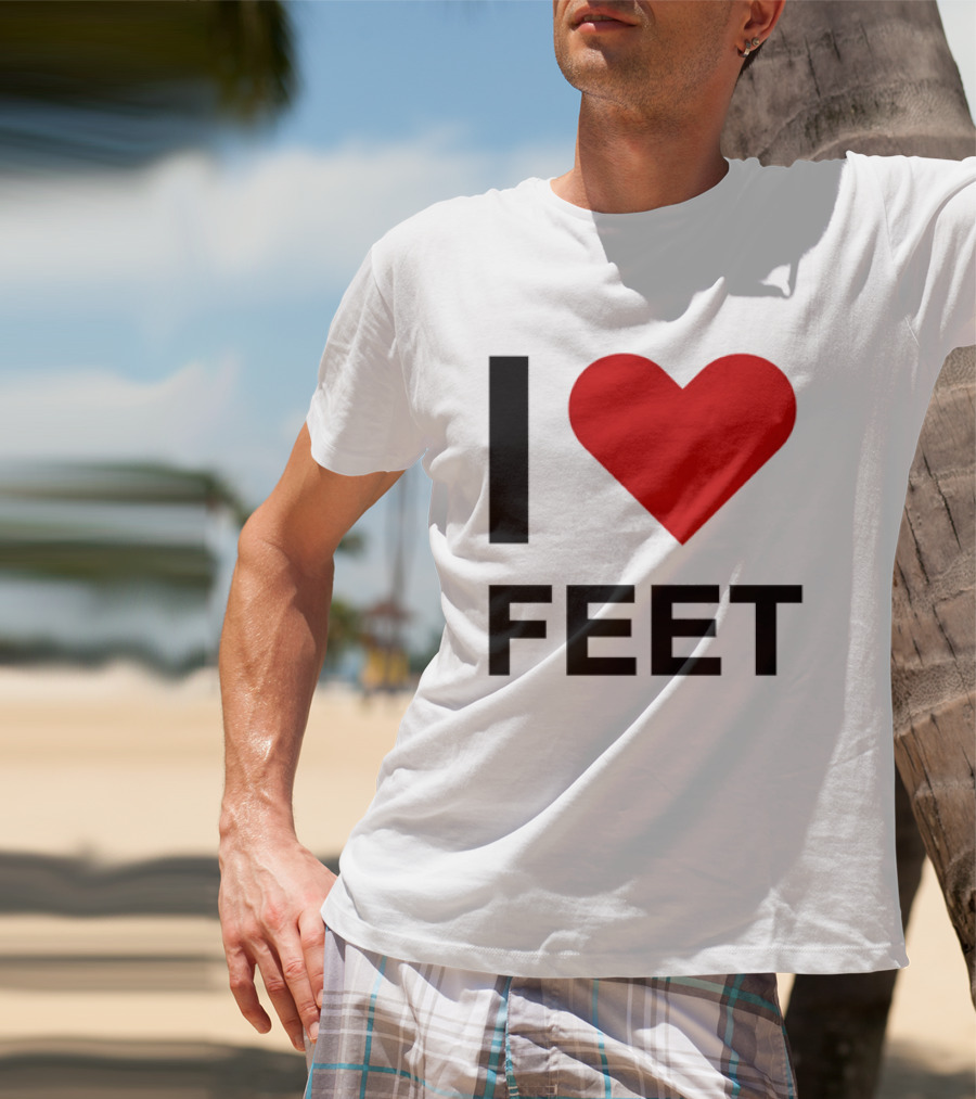 I Heart Feet T-Shirt