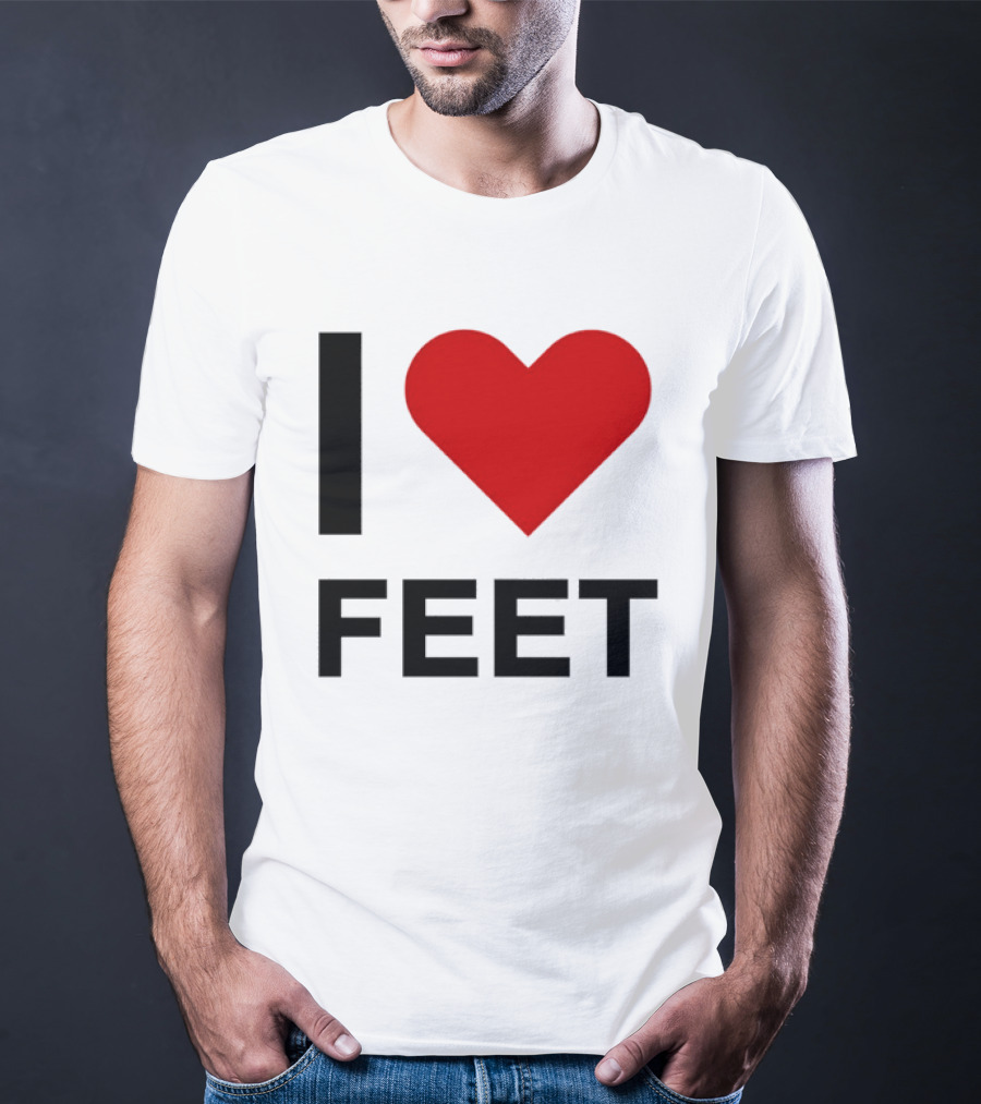 I Heart Feet T-Shirt