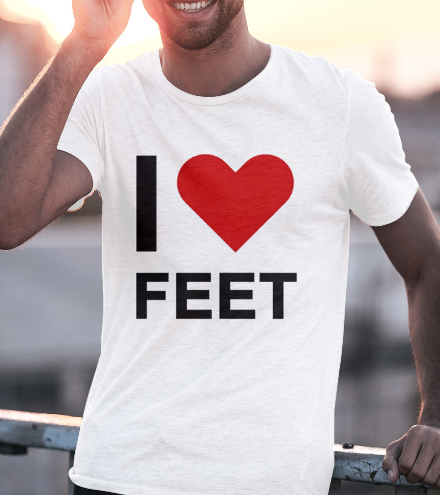 I Heart Feet T-Shirt
