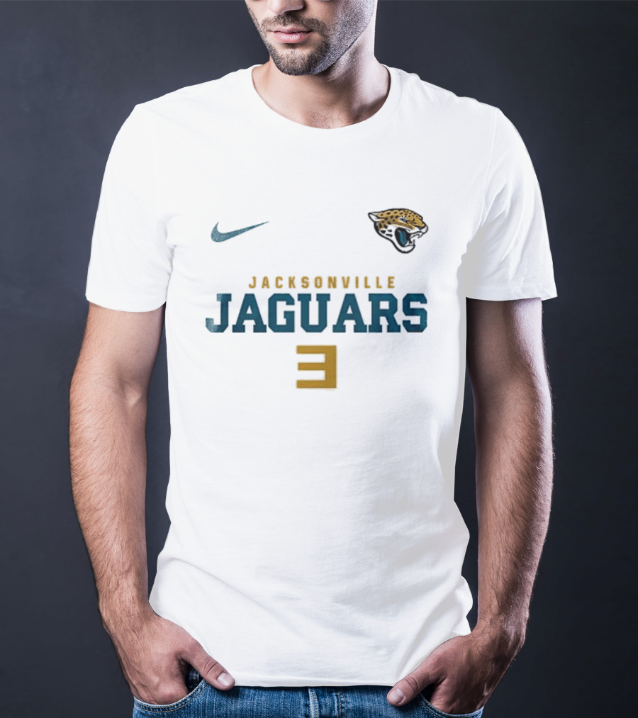Nike Jacksonville Jaguars 3 Eminem Slim Shady Mask T-Shirt