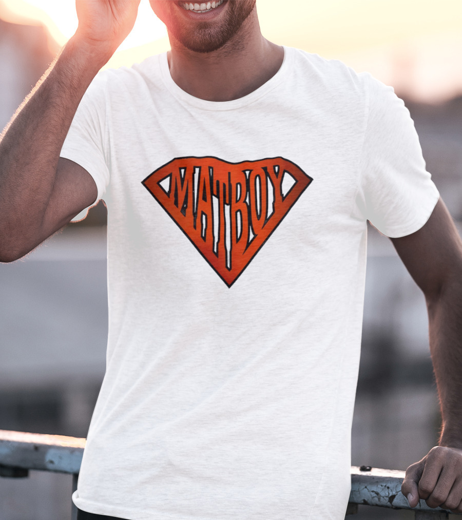 Matboy Oklahoma Wrestling Superhero T-Shirt