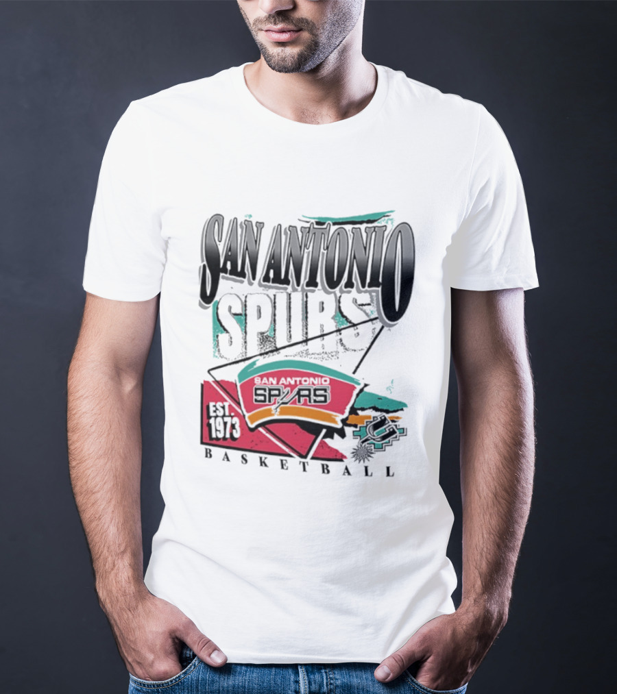 San Antonio Spurs Basketball Est 1973 T-Shirt
