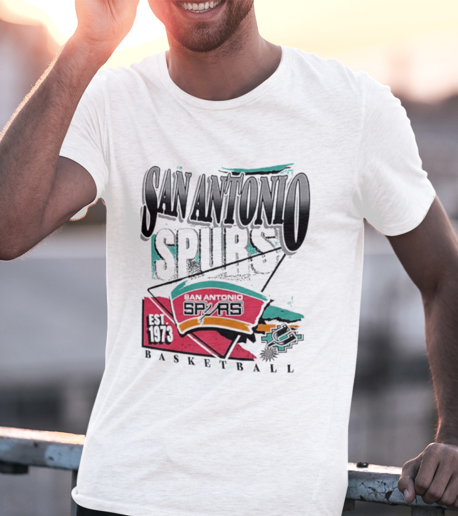 San Antonio Spurs Basketball Est 1973 T-Shirt