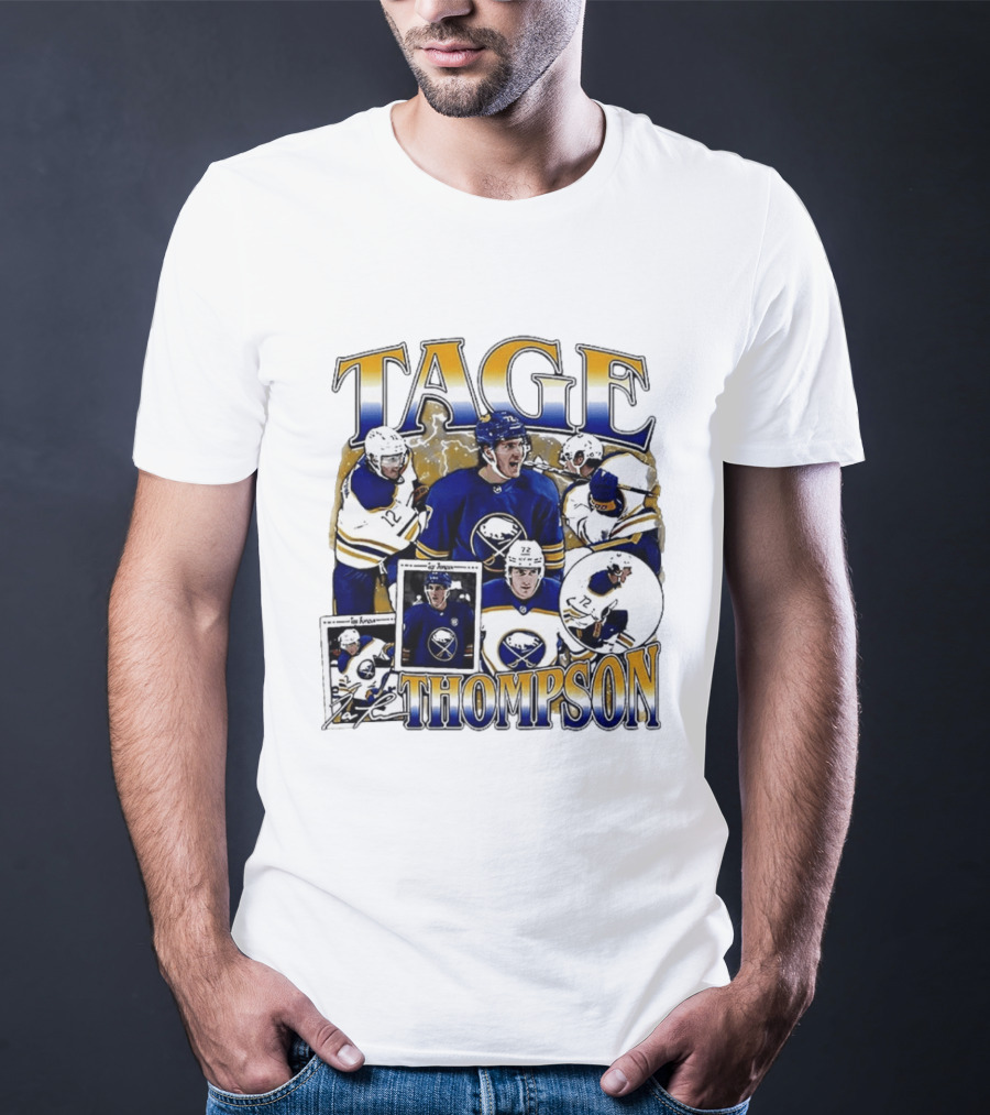Tage Thompson Buffalo Sabres 2026 NHL Hockey Enthusiast's Choice T-Shirt