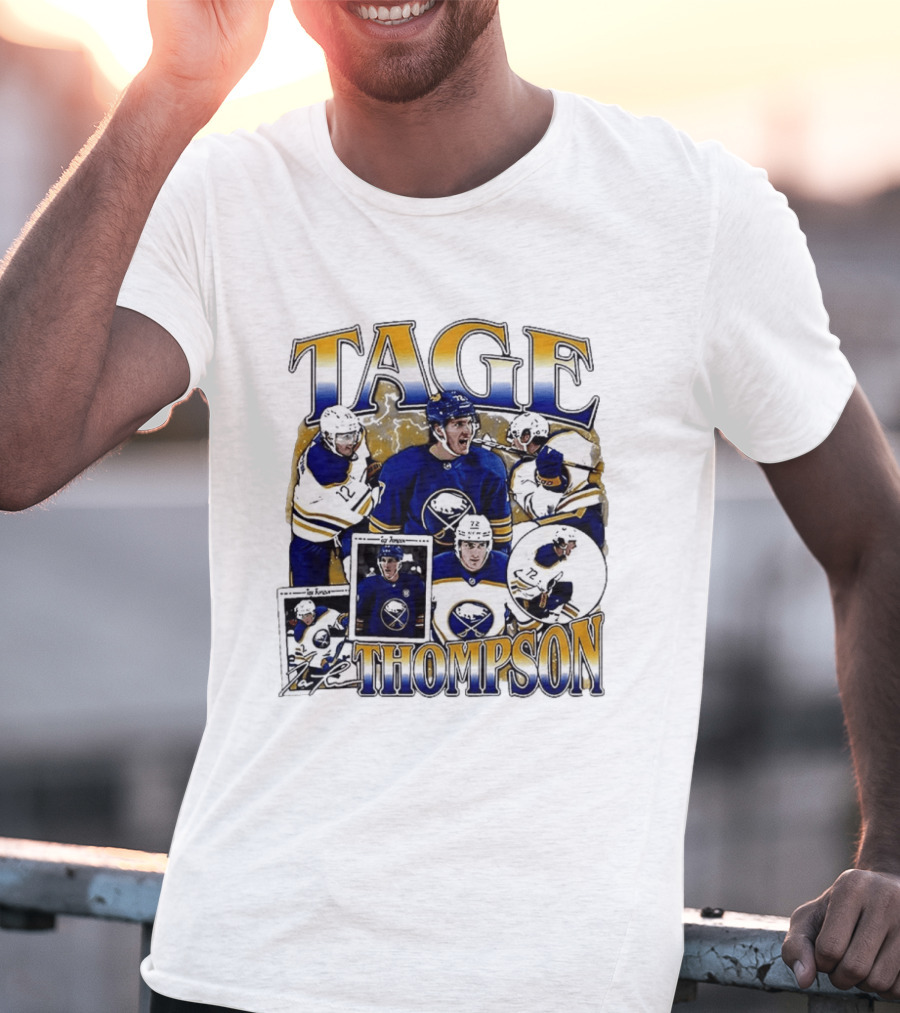 Tage Thompson Buffalo Sabres 2026 NHL Hockey Enthusiast's Choice T-Shirt