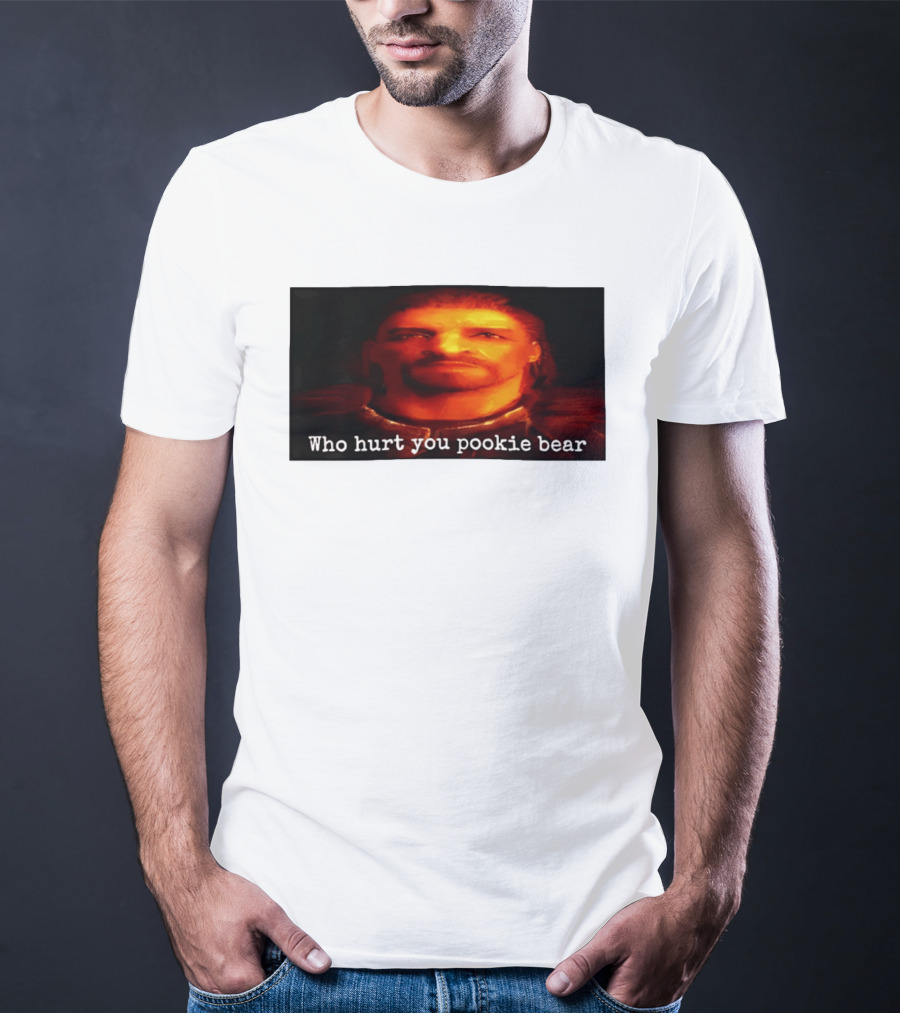 Who Hurt You Pookie Bear Video Game T-Shirt