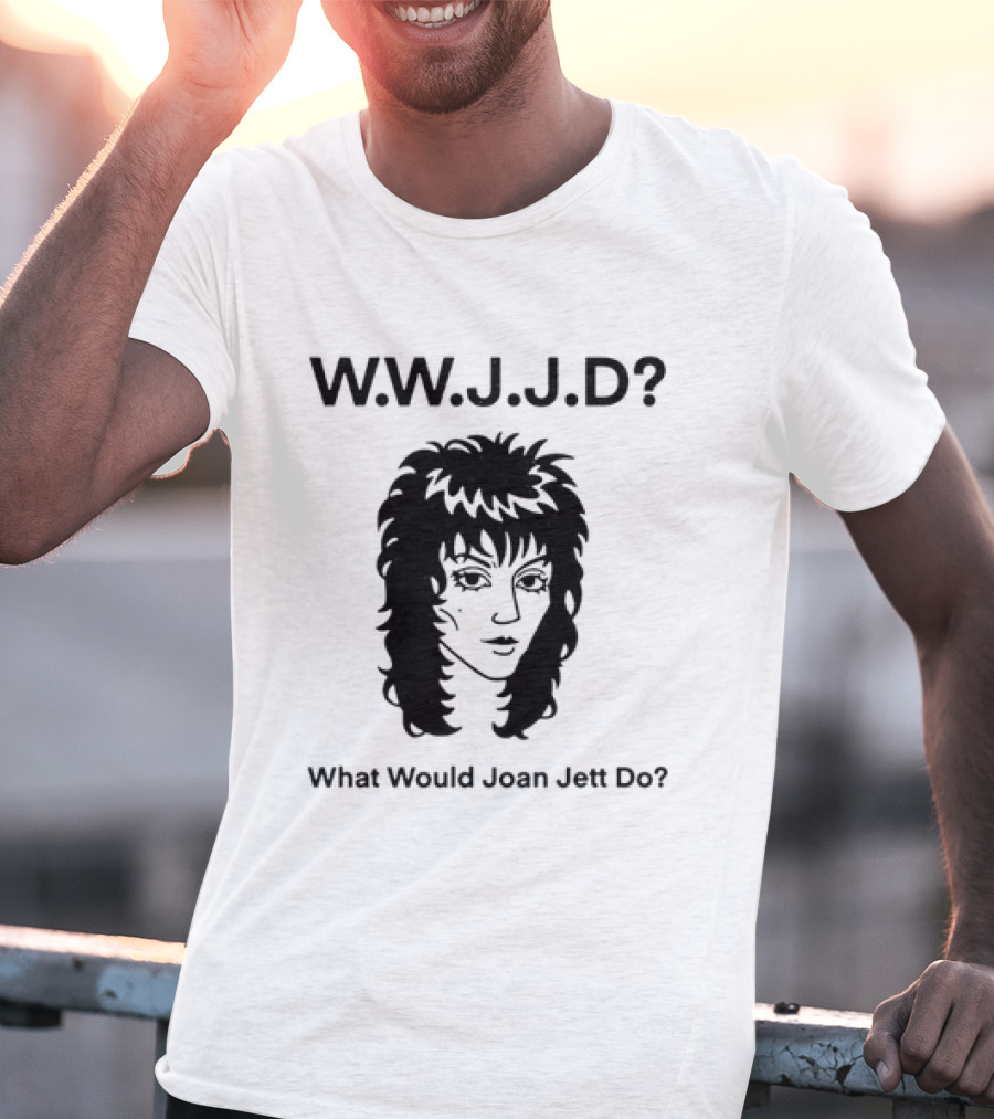 WWJD What Would Joan Jett Do T-Shirt