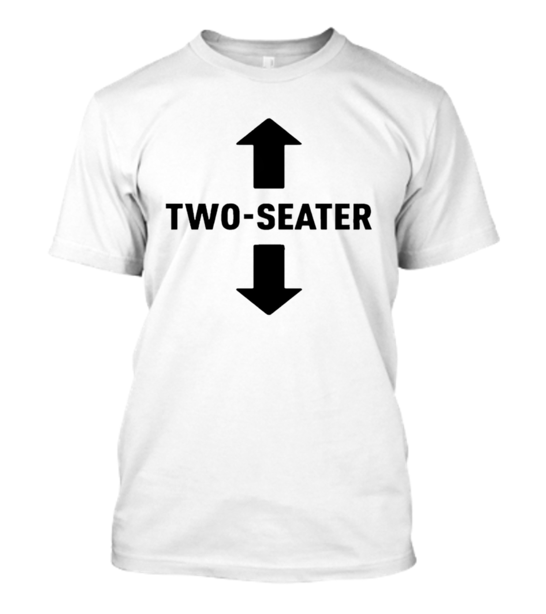 Two Seater Arrows Up And Down T-Shirt