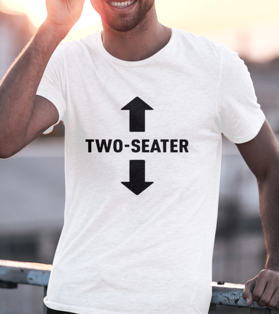 Two Seater Arrows Up And Down T-Shirt