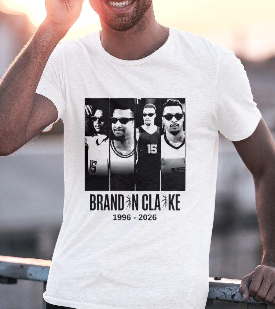 Brandon Clarke Memphis Grizzlies Forever 15 Tribute 1996 2026 T-Shirt