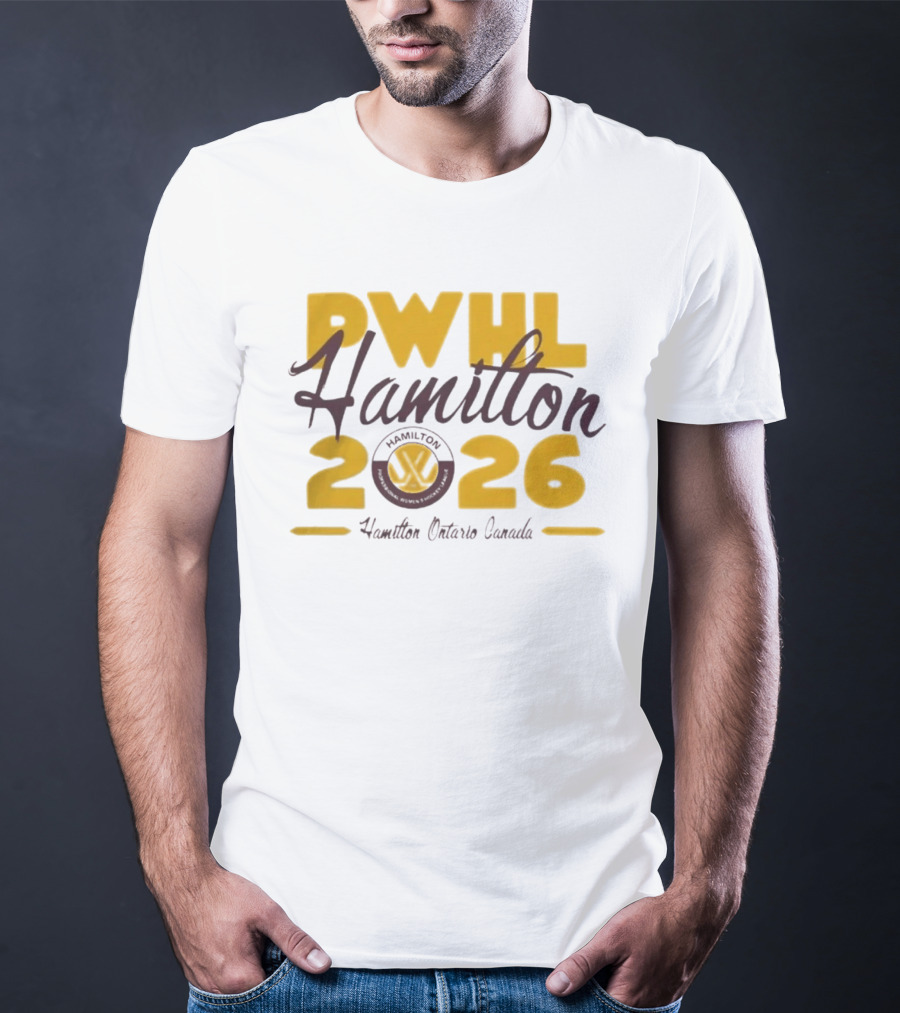 PWHL Hamilton 2026 Ontario Canada Hamilton Pour Enfants Stadium Essentials T-Shirt