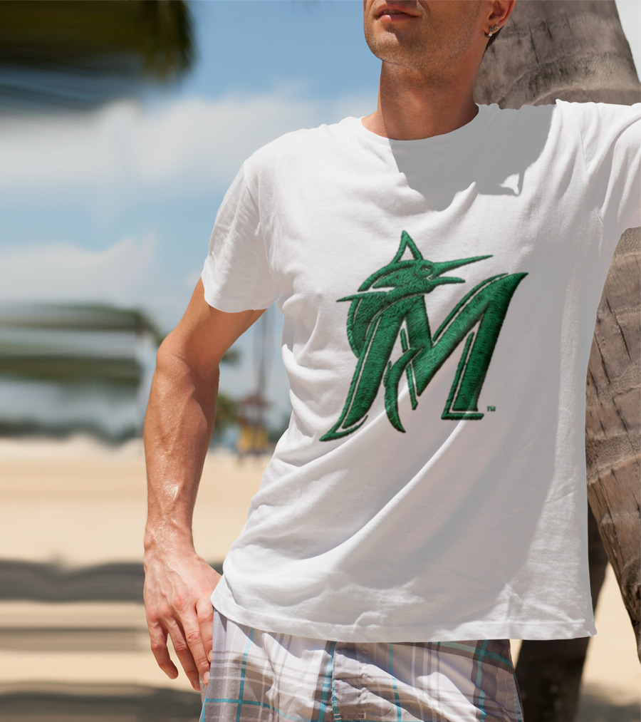 Marlins Mental Health Awareness 2026 Giveaway Hat Embroidered T-Shirt