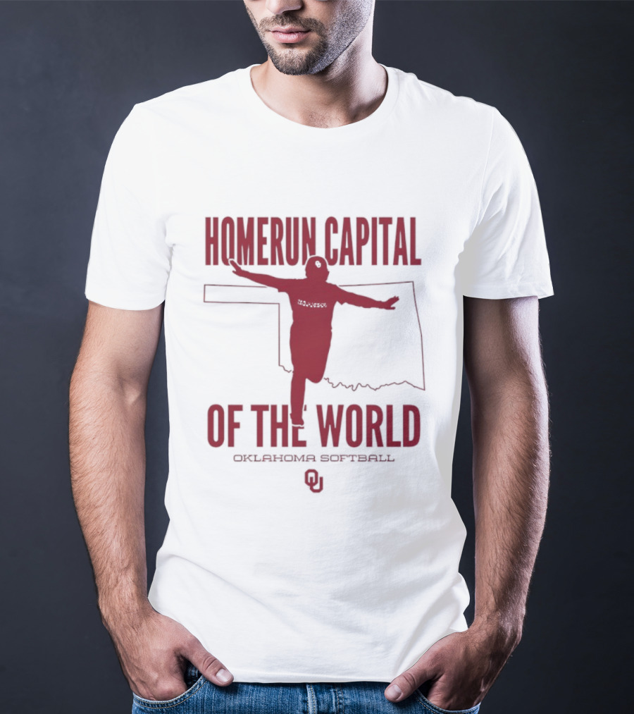 Oklahoma Softball Homerun Capital Of The World T-Shirt