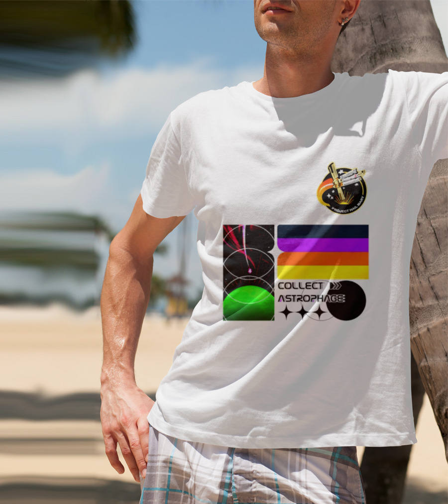 Project Hail Mary Collect Astrophage Science Fiction Spacecraft T-Shirt