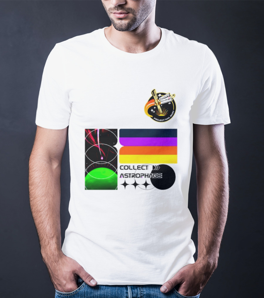 Project Hail Mary Collect Astrophage Science Fiction Spacecraft T-Shirt