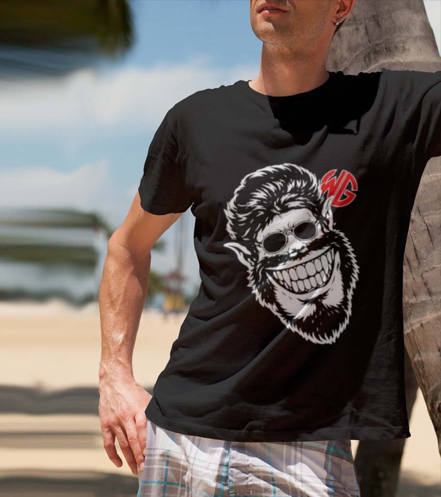 Wolfgang W. Wolfgang Ghoulrilla Biscuits Big Face WG T-Shirt