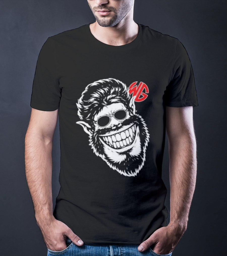 Wolfgang W. Wolfgang Ghoulrilla Biscuits Big Face WG T-Shirt