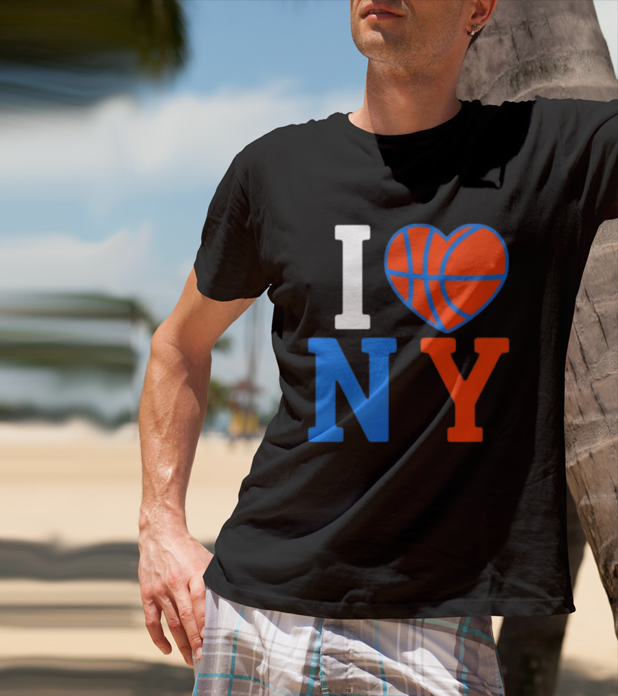 New York Knicks I Heart NY Basketball T-Shirt