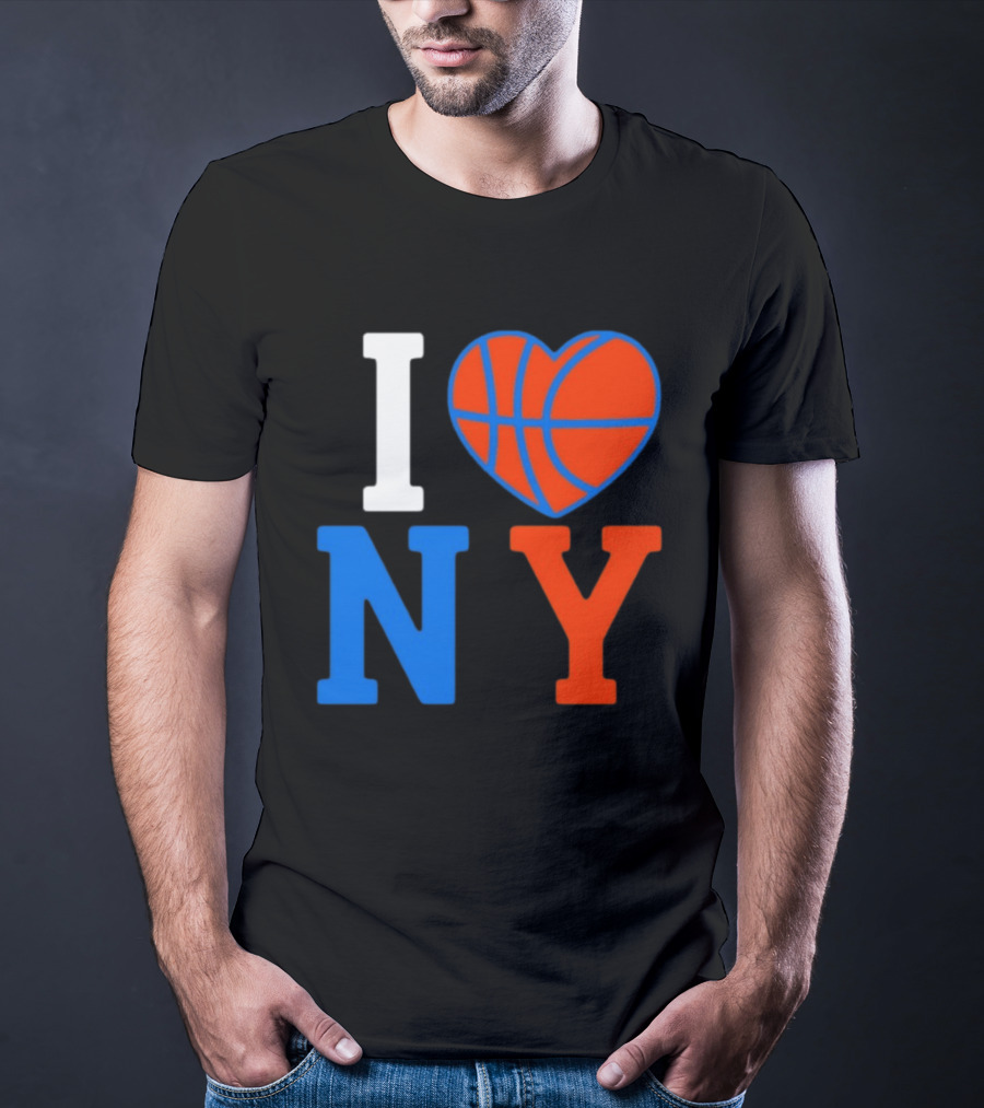New York Knicks I Heart NY Basketball T-Shirt