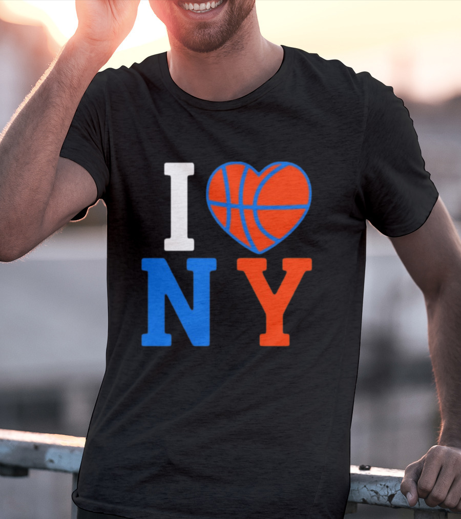New York Knicks I Heart NY Basketball T-Shirt