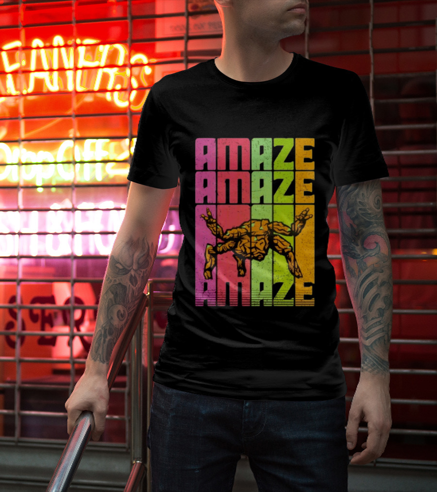 Rocky Project Hail Mary Amaze Amaze Amaze Colorful Alien T-Shirt