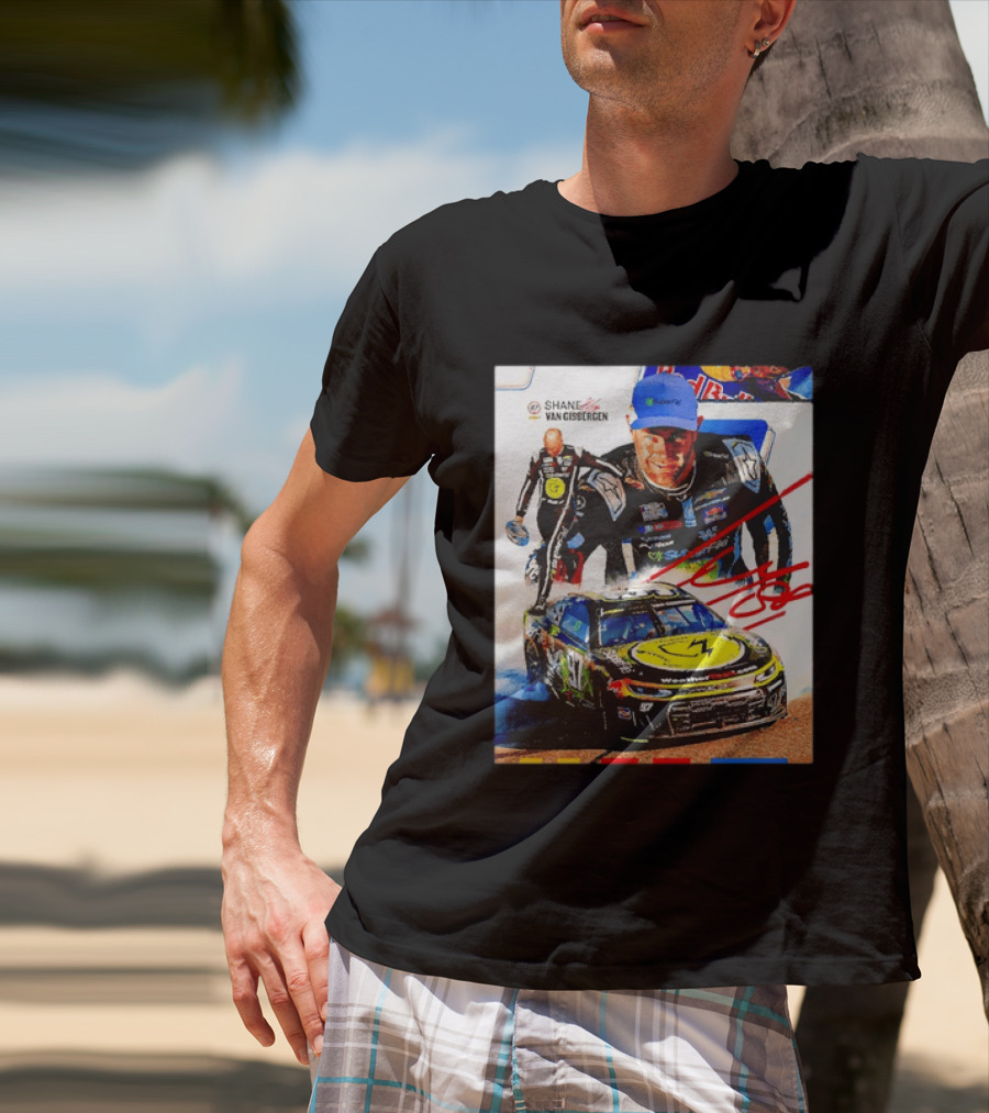 Shane Van Gisbergen NASCAR Red Bull New Zealander Racing Driver #97 T-Shirt