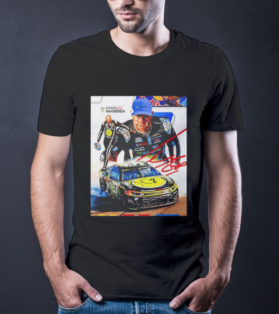 Shane Van Gisbergen NASCAR Red Bull New Zealander Racing Driver #97 T-Shirt
